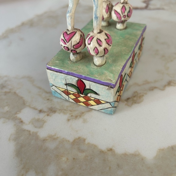 Jim Shore “Lulu” Pink and Cream Poodle Figurine - Picture 8 of 8